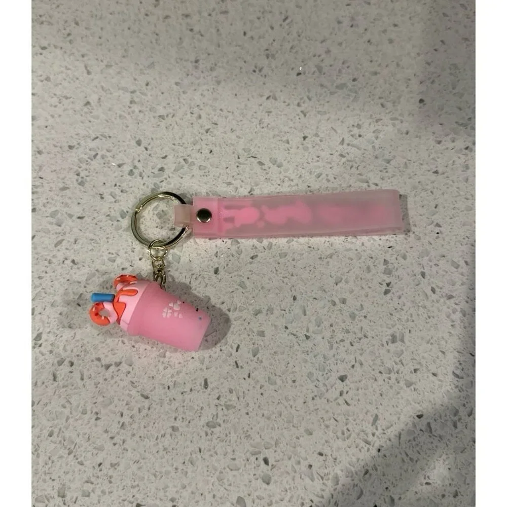 Miniature‎ Milk Tea Cup Keychain Epoxy Resin Casting Kits Key Chain